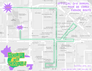 2017 Official TDC Parade Route